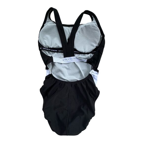 Speedo Quantum Fusion Splice One Piece Swimsuit Women's Size 8 NWT - Picture 8 of 15